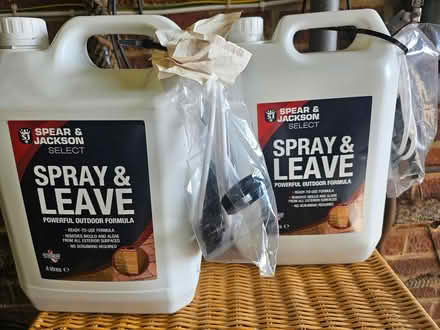 Photo of free 2 x patio cleaners (4 litre each) (Bearsted) #1