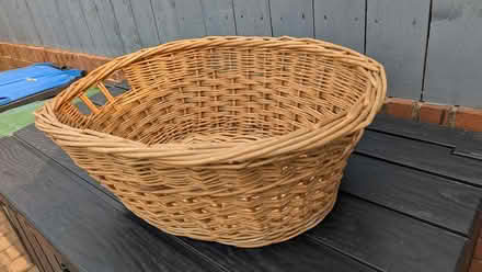 Photo of free Wicker laundry basket (Croxdale DH6) #1