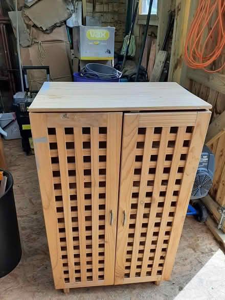Photo of free Slatted cupboard (Montgomery) #3
