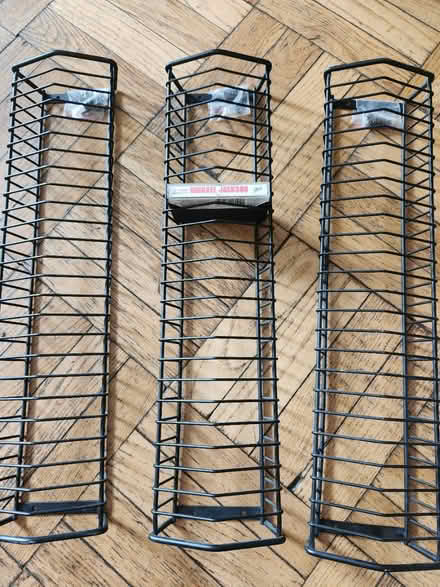 Photo of free 3 Cassette Tape Racks - Metal (Stuyvesant Town) #1