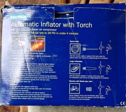 Photo of free Automatic inflator with torch (Twickenham TW1 (St Margarets)) #2