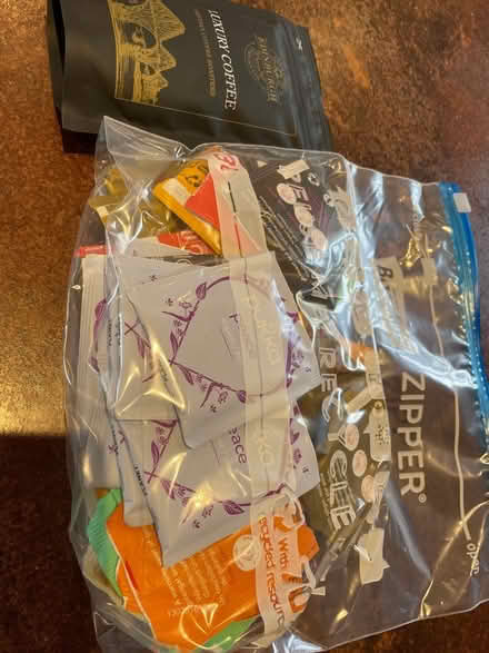 Photo of free Bag of random herbal teas & coffee (Lye valley OX3) #1
