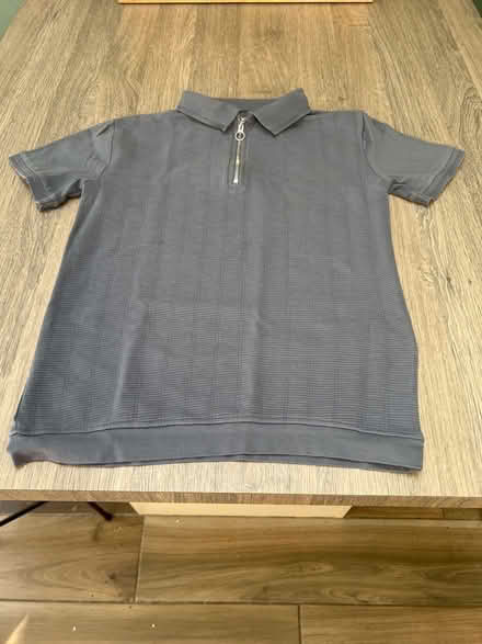 Photo of free Next Boys Polo top. Size 10 years. Grey. Good condition. (Southsea PO4) #1