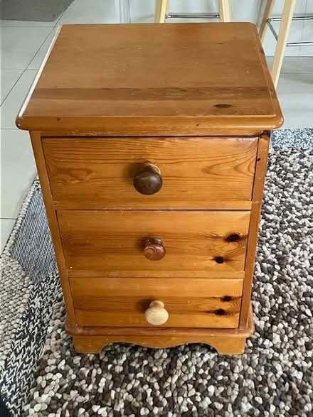 Photo of free Solid pine small chest of drawers (West Oxfordshire OX29) #2