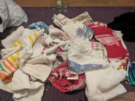 Photo of free Approx 30 tea towels (Park Street AL2) #1
