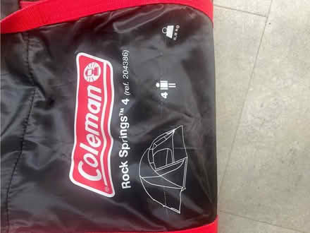 Photo of free Colman 4 person tent (Finchampstead RG40) #1