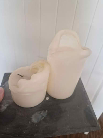 Photo of free Two candles on slate (PR25 Leyland) #1