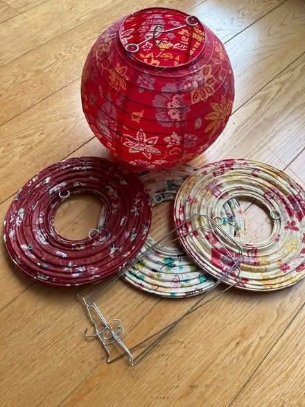 Photo of free Paper lanterns (Limehouse E14) #1