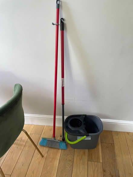 Photo of free vase, blue light, ironing board, cutlery and cooking stuff (Earls Court SW5) #1