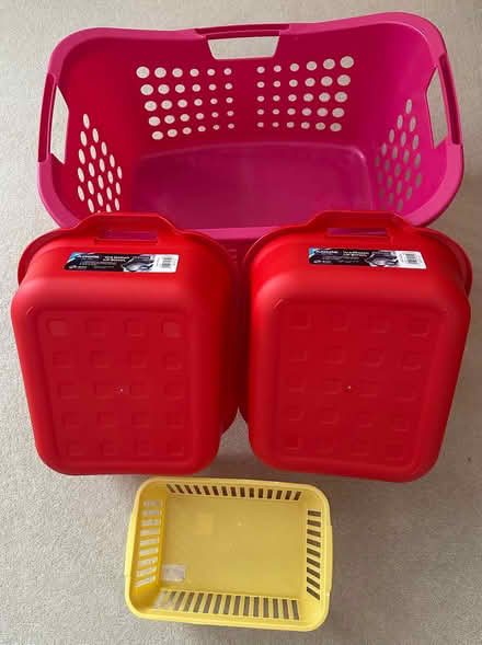 Photo of free Addis Washing up bowls + Laundry and Peg Baskets (Penrith CA11) #1