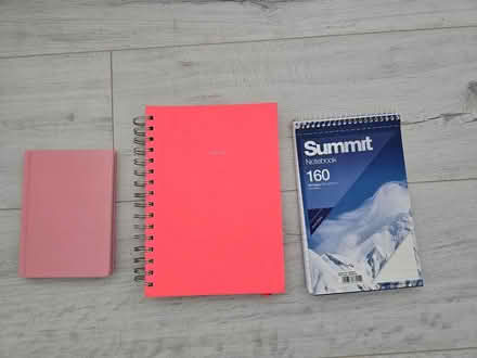 Photo of free 3 notebooks (Swiss cottage NW3) #1