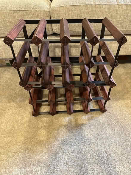 Photo of free Two wooden wine racks (Wateridge Village) #1