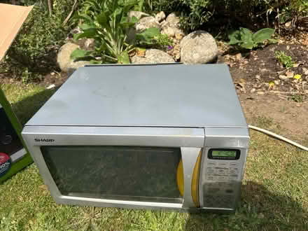 Photo of free Sharp microwave (AL3 near Waitrose) #2