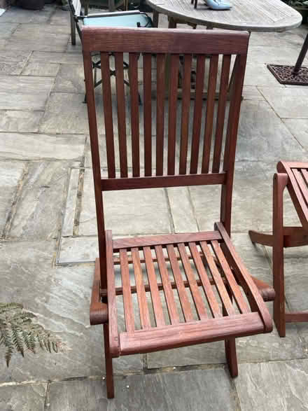 Photo of free Pair of garden chairs (Farnham GU9) #3