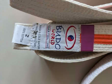 Photo of free Kids karate belts (Widcombe) #2