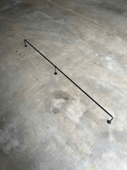 Photo of free Curtain Rod - Black (Westfield, NJ) #1
