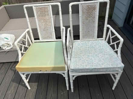 Photo of free Wicker chairs (Frant TN3) #2
