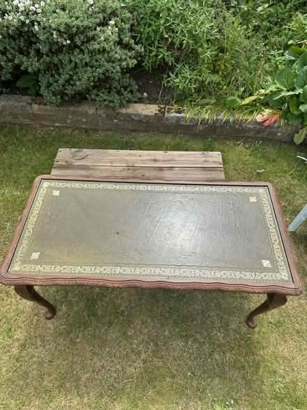 Photo of free Vintage wooden coffee table (GU1) #3