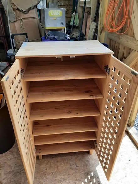 Photo of free Slatted cupboard (Montgomery) #2