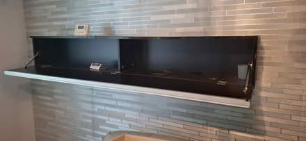 Photo of free Black IKEA Shelf with door (Bishopbriggs G64) #1