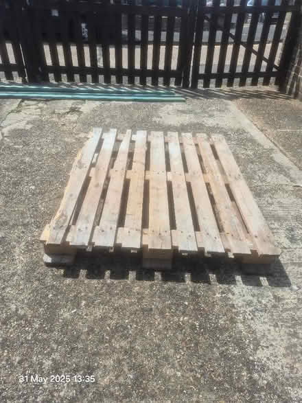 Photo of free Wooden Pallet (Harold Hill RM3) #1