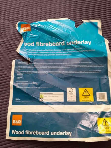 Photo of free Wood fibreboard underlay (Rochdale, OL11) #1