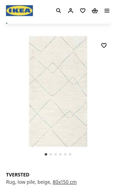 Photo of free IKEA rug (whyteleafe CR3) #1