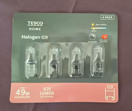 Photo of free Unused Halogen G9 Bulbs (Epping CM16) #1