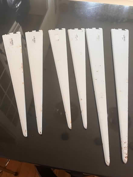 Photo of free Double slot shelving brackets. (Allerton L18) #1