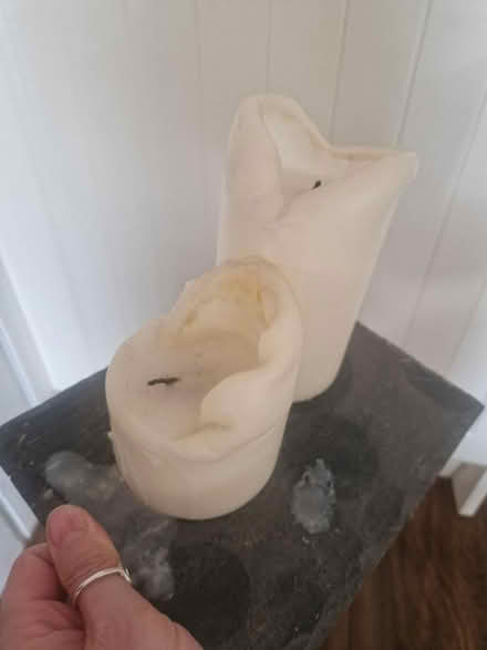 Photo of free Two candles on slate (PR25 Leyland) #4