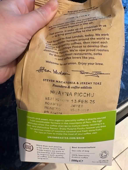 Photo of free Ground coffee exp. Feb ‘25 (Bushey WD23) #2
