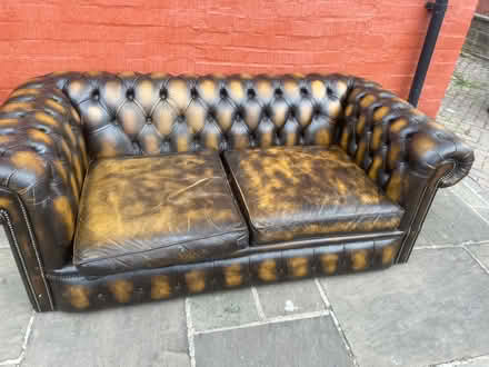 Photo of free Chesterfield sofa 2seater (HD2 Birkby) #3