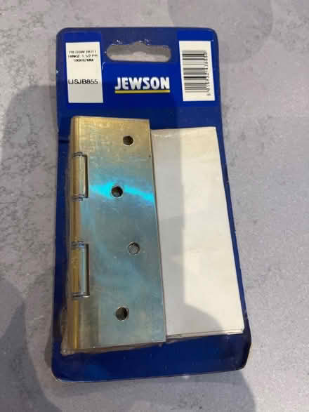 Photo of free Set of 3 Brass Coloured Hinges from Jewson (Eastcote HA4) #1