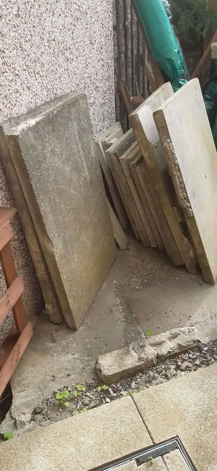 Photo of free paving slabs (Saltaire BD18) #1