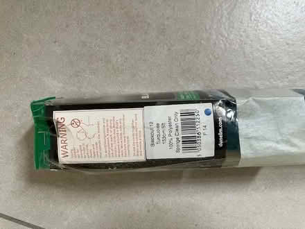 Photo of free Unused teal blackout roller blind (West Oxfordshire OX29) #2