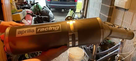 Photo of free 2005 Aprilia Tuono factory R exhaust (Heysham LA3) #1