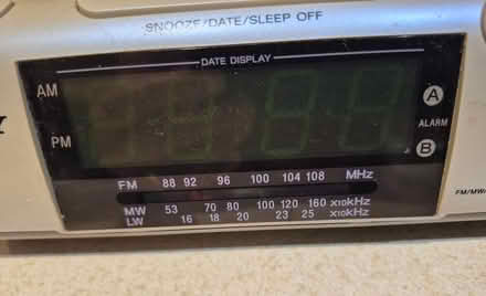 Photo of free Sony Radio Alarm Clock (Southampton SO18) #1