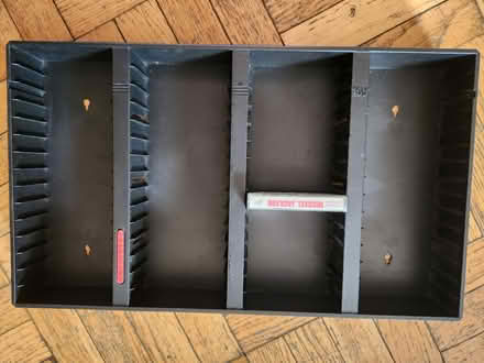 Photo of free Cassette Tape Rack - Plastic (Stuyvesant Town) #2