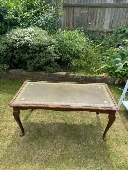 Photo of free Vintage wooden coffee table (GU1) #2