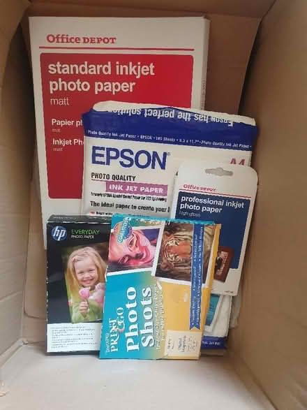 Photo of free Ink Jet photo paper (Marston OX3) #1