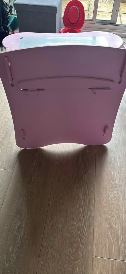 Photo of free Children’s desk - pink wooden (Hoddesdon EN11) #4