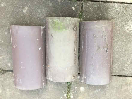 Photo of free Ridge tiles x 3 approx 45cm long (Brogborough MK43) #1