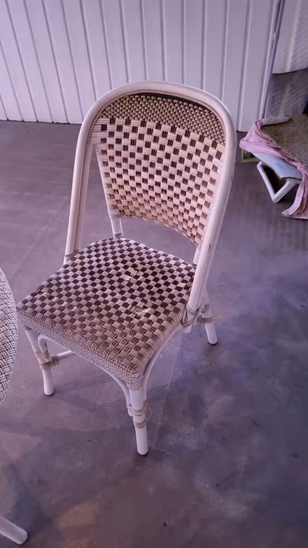 Photo of free wicker patio table and chairs (Close to Duthie and Halifax) #3