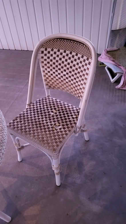Photo of free wicker patio table and chairs (Close to Duthie and Halifax) #3