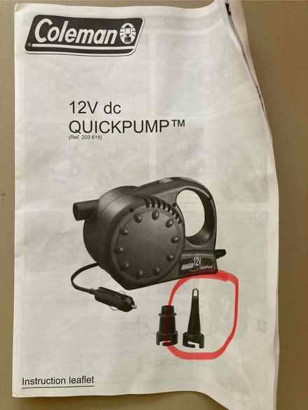 Photo of Nozzle for a Coleman pump (Wheatley OX33) #1