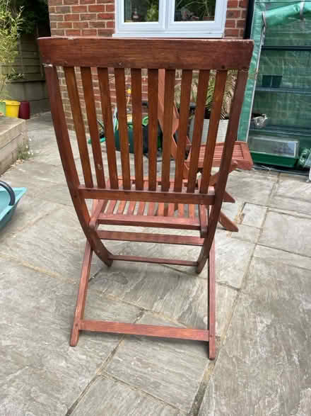 Photo of free Pair of garden chairs (Farnham GU9) #4