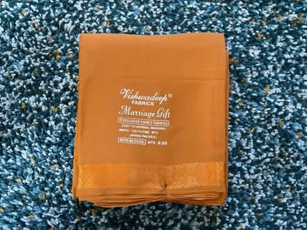 Photo of free New and unused sari . (Middleton Junction OL9) #1