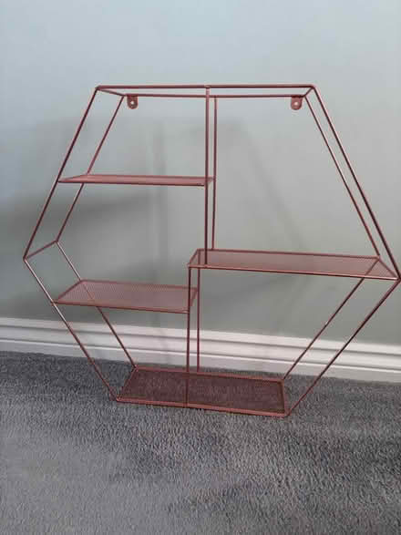 Photo of free Rose Gold Copper Metal Shelf (Newport TF10) #2