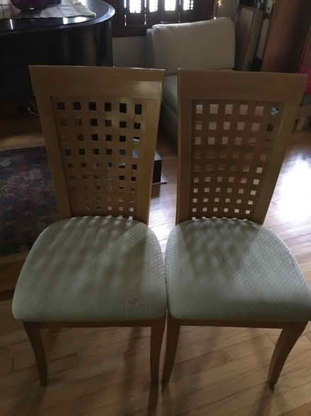 Photo of free dining chairs (Arlington off Mystic St Rte3N) #1