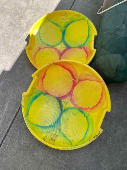 Photo of free Snow sledding discs (Pleasanton, Ca) #1